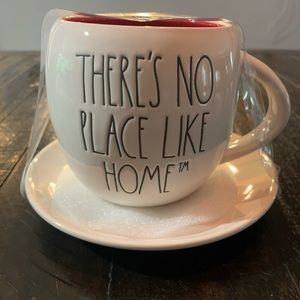 Rae Dunn Wizard of Oz “There’s No Place Like Home” Cup and Saucer New HTF NWT